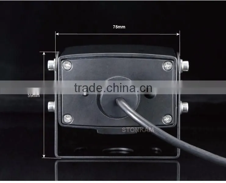 Waterproof IR car rearview camera