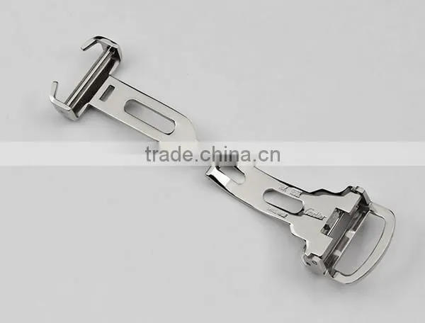 High quality solid polished watch buckles wholesale