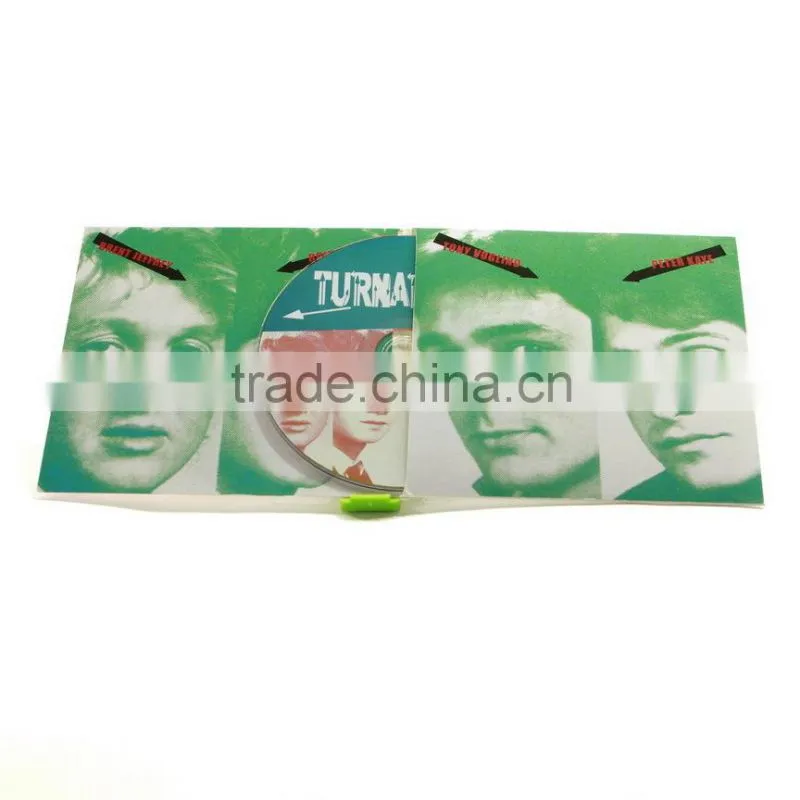 Audio CD Replication offset printing packing in jacket