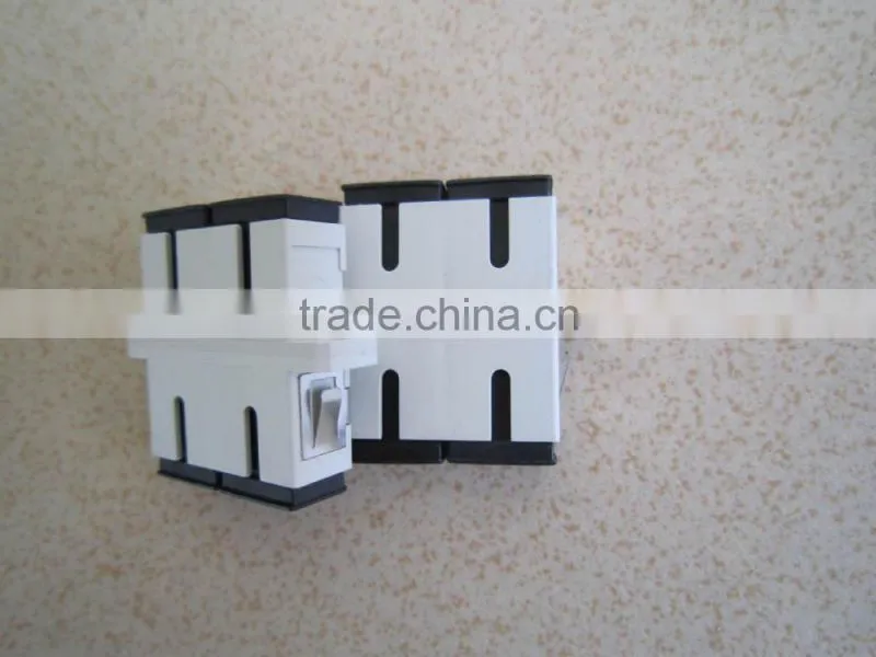 High precision alignment multimode duplex sc optical fiber adapter