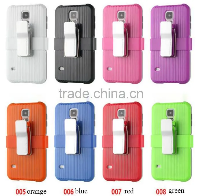 Factory price armor phone case TPU+PC Smartphone Support clip for samsung galaxy grand s3 s4 s5 case