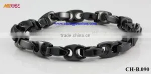 High Quality Hot Fashion 18k Gold Tungsten Bracelets /Gold Magnetic Bracelets