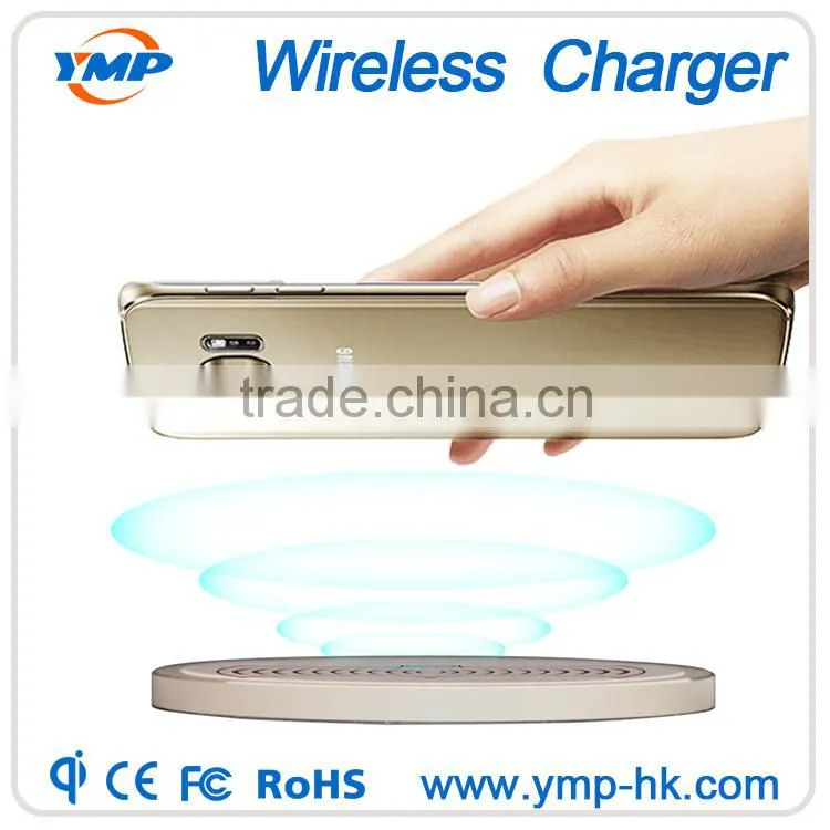Wireless charging for cell phones with QI wireless charging standard