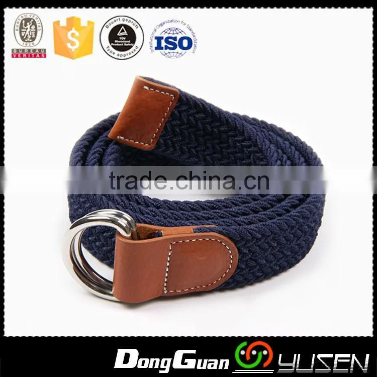 Fashion Wholesale Leather and Webbing Canvas Belt For Garment