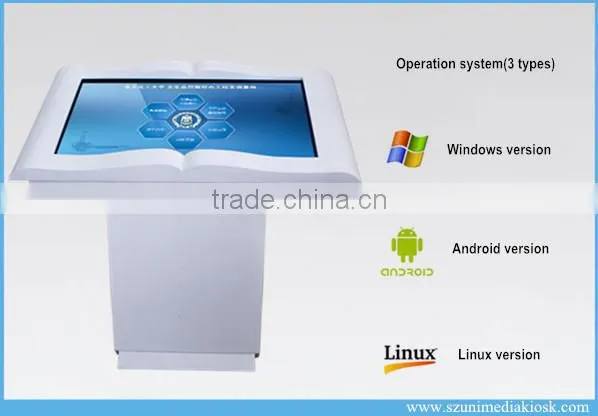 Smart wifi shopping mall HD 42" LCD information touch screen interactive lcd totem