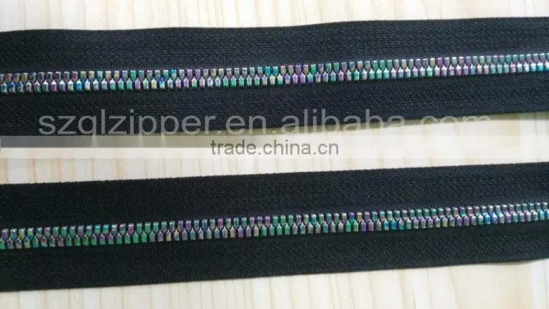 big teeth plastic zipper