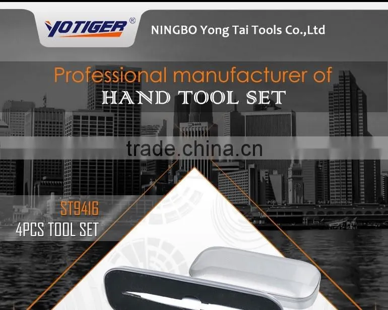 4Pcs Mini Tin Box Packing Hand Tool Set,Cheap Price Tools