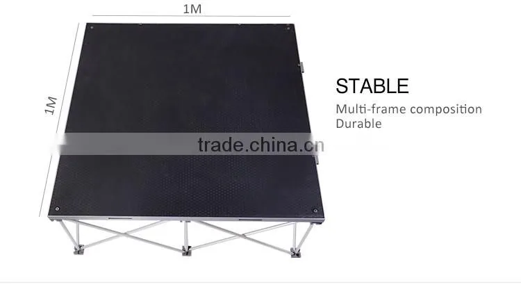 Cost-effective portable stage platform for sales