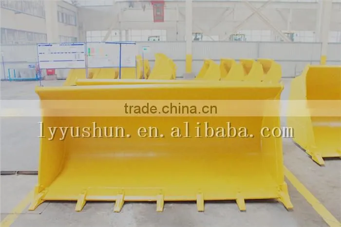 China Genuine 1.8CMB Strengthened Bucket For Wheel Loader , 1.8M3 Strengthened Bucket For SDLG/XCMG/XGMA 3 Ton Wheel Loader