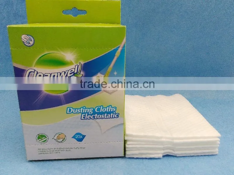 ecofriendly floor cleaning cloth, static cleaning wipes, mop dry wipes