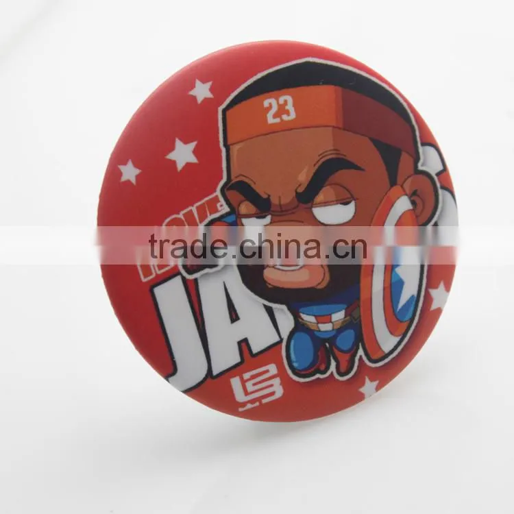 Cute cartoon character badges