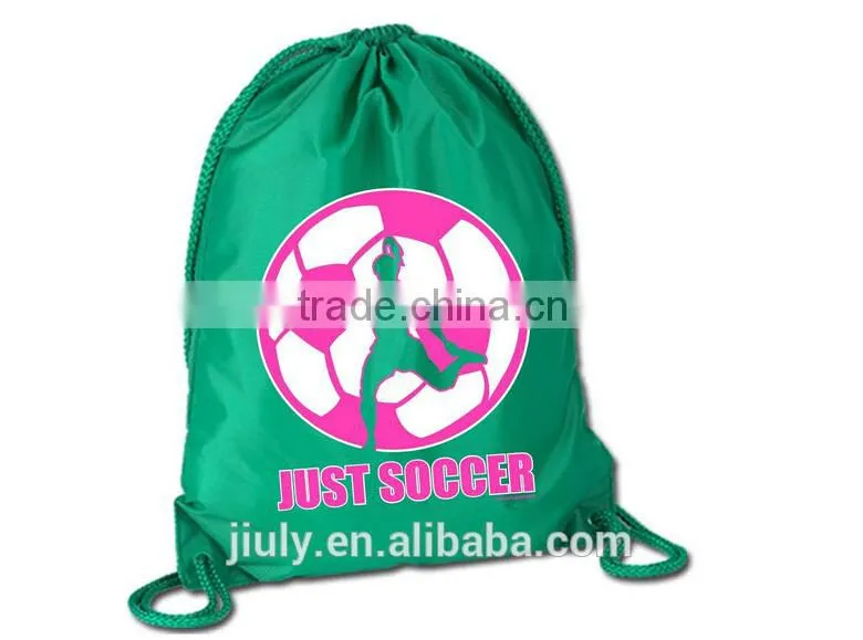Soccer sport pack cinch sack soccer drawtring bag
