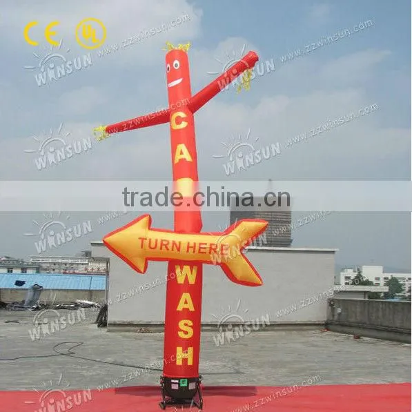 2014 hot selling decoration/ indication inflatable air dancer