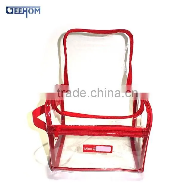 classic travel cosmetic bag customized pvc bag