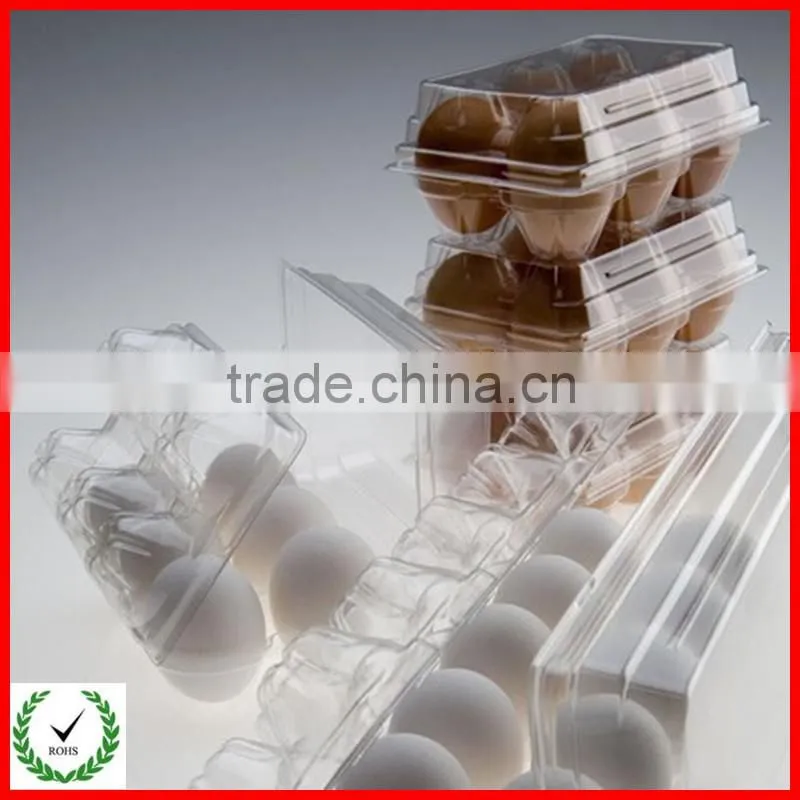 Cheap plastic egg trays,quail eggs boxes,plastic disposable pet quail egg tray