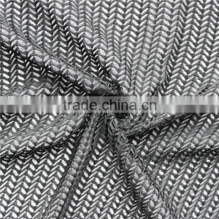 African Style Black Goerge Lace Mesh Polyester Fabric For Clothing/Dress/Garment Accessories