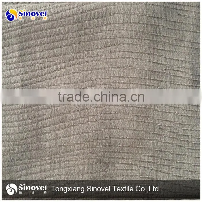 100% polyester burnout garment velvet fabric