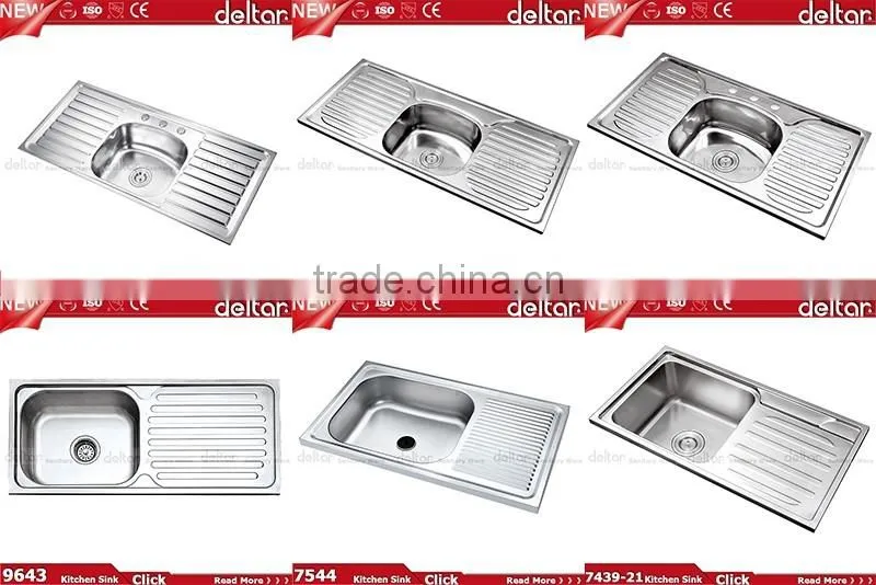Guangdong kitchen bowl single kichen sink factory 304 oval shape stainless steel kitchen sink