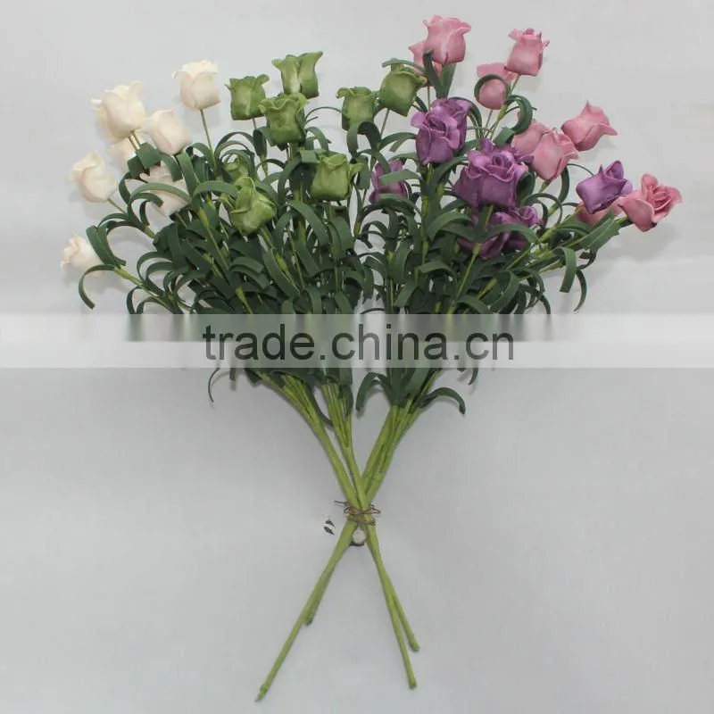 Artificial Plastic Vase Flower For Home Decoration