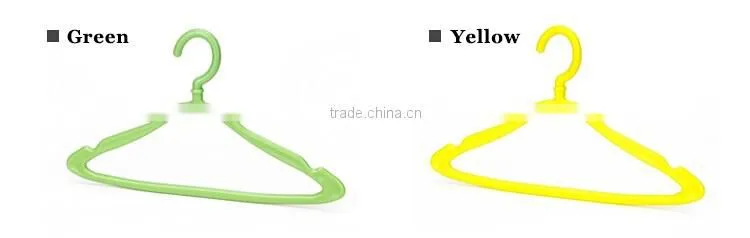 Eco-friendly short baby plastic clothes hanger
