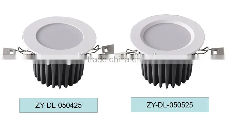 High quality led downlight / SMD 5730 anti-glare led bathroom downlight / Bathroom ceiling light fitting ip44