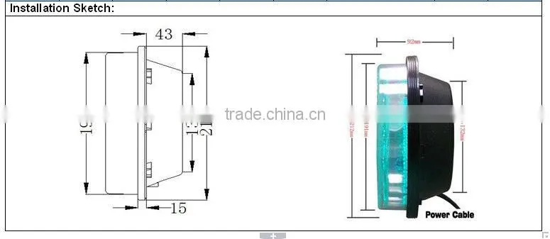 200mm Green arrow traffic separation light hot sale