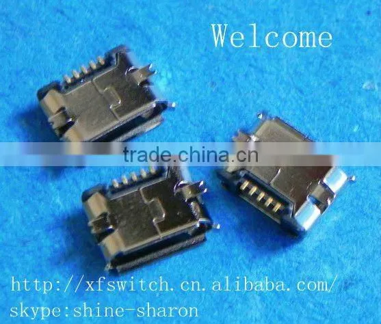 5 pin mini usb connector tin-plated