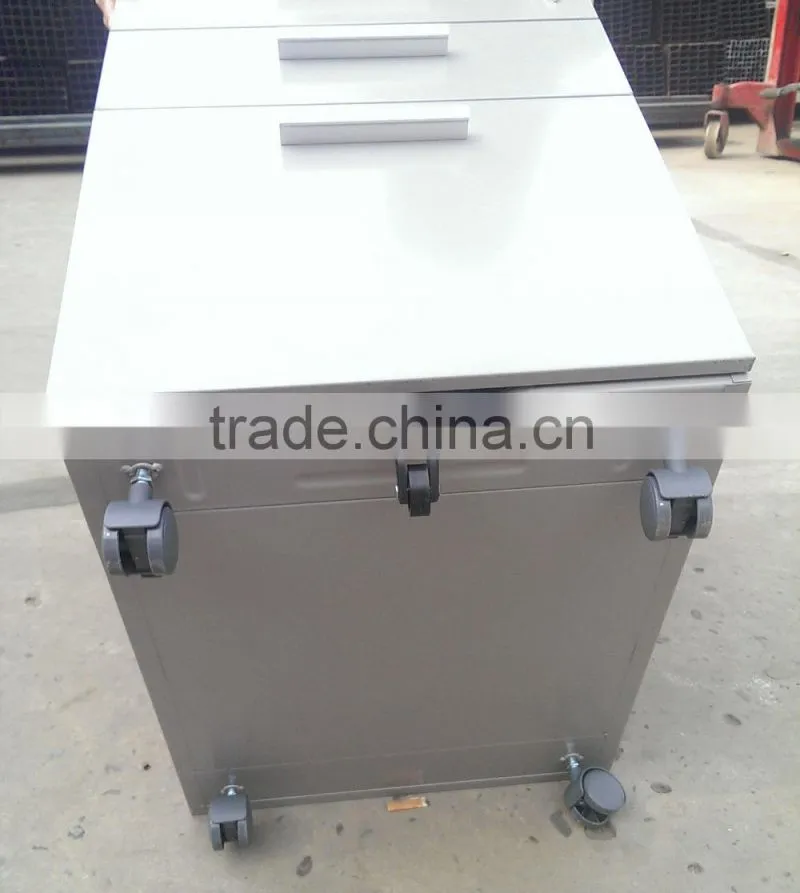 Factory for sale Most new design office Furniture mobile pedestal 3 drawer Steel filing cabinet