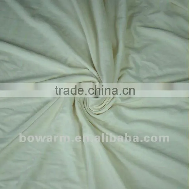 100%cotton knitting high grade single jersey fabric