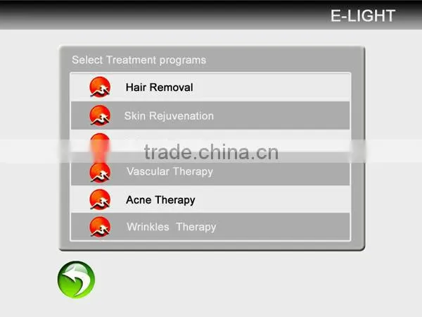 acne tretment of Elight (IPL+RF) machine Elight