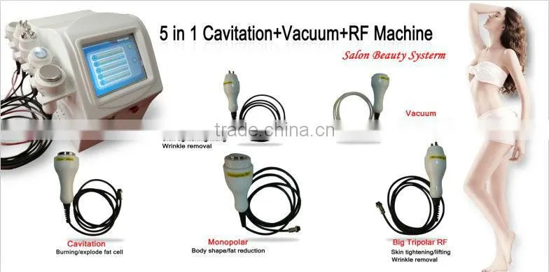 Amazing price!!! Hottest 5 in 1 ultrasonic cavitation fda approved