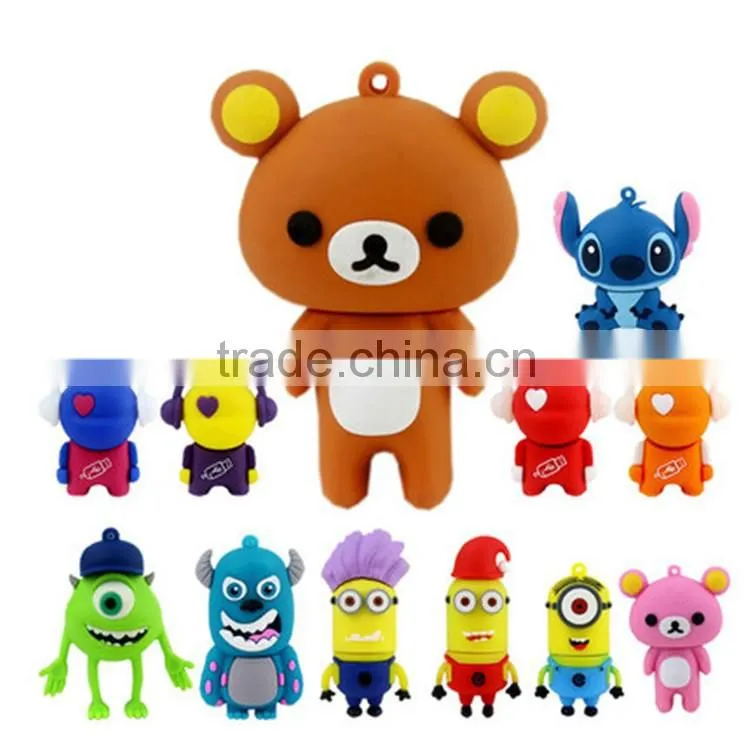 Wholesale Cartoon Mini Waterproof USB Flash Drive Marvel Comics Super Heroes Character 8G 16G USB Storage Pen Drive Thumb Drive