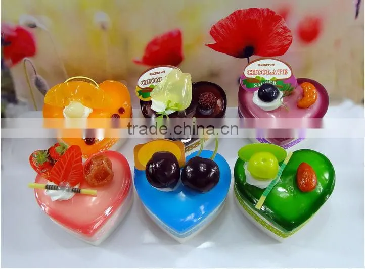 Fake ice cream cake carft for fridge magnet display from China factory/Simulation cake props for artificial food promotion sales