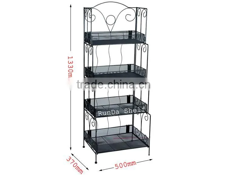 FD-20 metal wire basket display rack