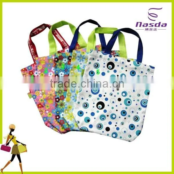 santa printing nonwoven gift bag,multifunction non woven shopping bag
