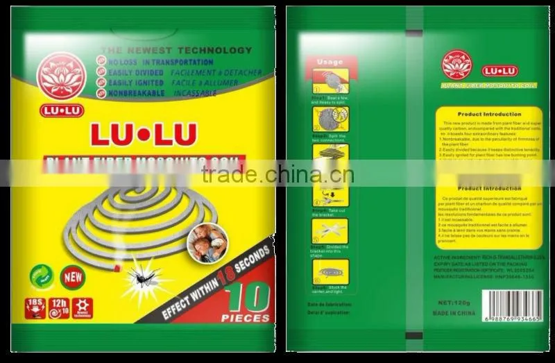 unbreakable plant fibre mosquito coil