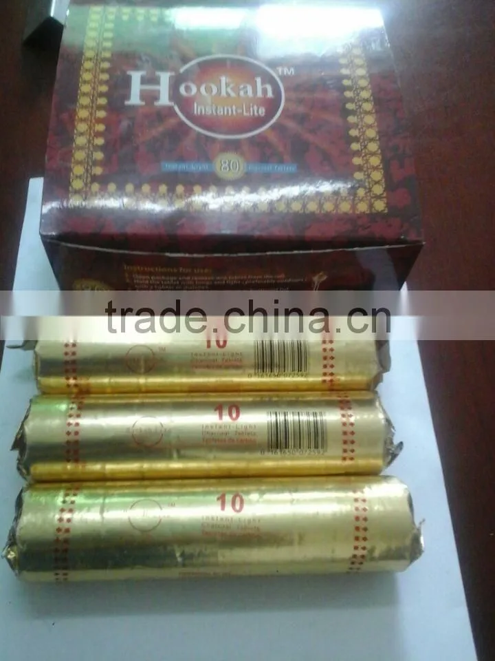 round shisha charcoal 38mm