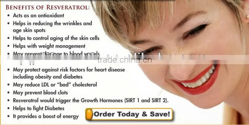 High potency Resveratrol material in bulk