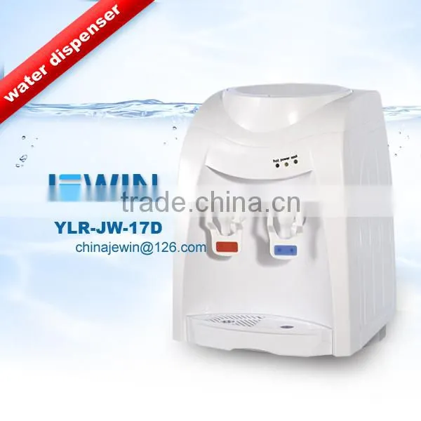Desk top mini water cooler dispenser home style hot and cold