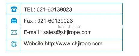 decorative braided PP Rope with one year warranty