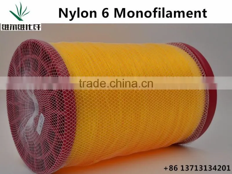 100% nylon PA6 0.30mm-0.40mm monofilament yarn