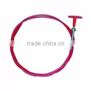 T handle pull only control cable 1.7 Meter