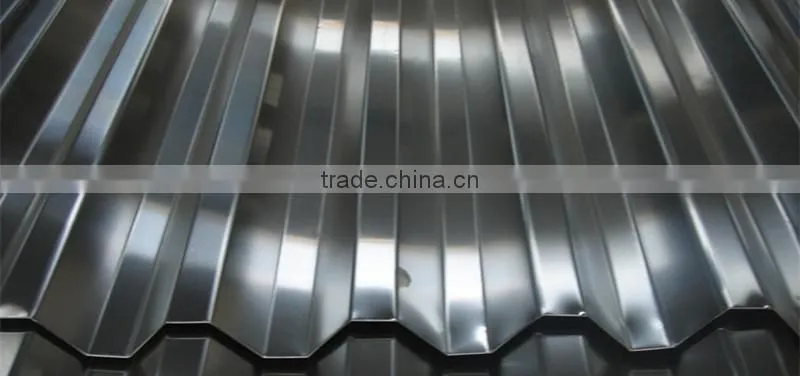 Aluminum corrugated sheet