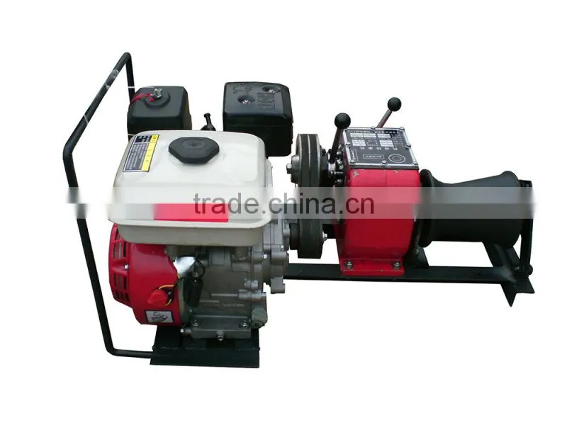 1 Ton Small Winch Petrol Engine Powered Winch