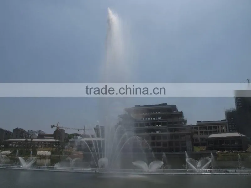 High quality floating lake fountain in China