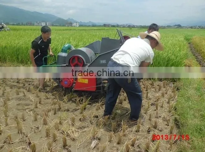 Professional mini combine harvester