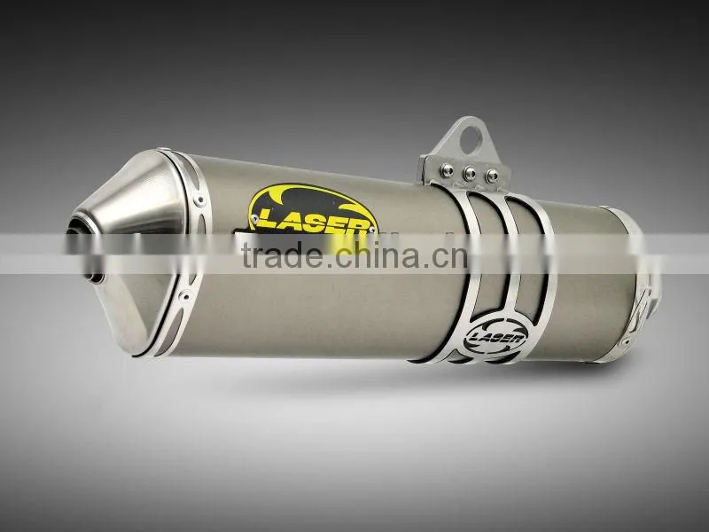 For SUZUKI DR-Z400 SM Motorcycle Exhaust Pipe LASER ProDuro slip-on muffler RX