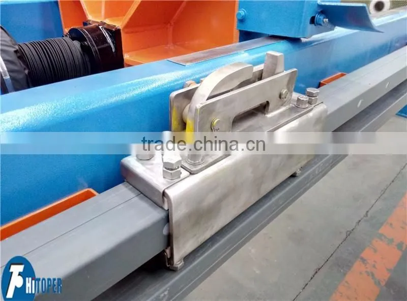 New technology automatic hydraulic membrane filter press machine for paper waste treatment