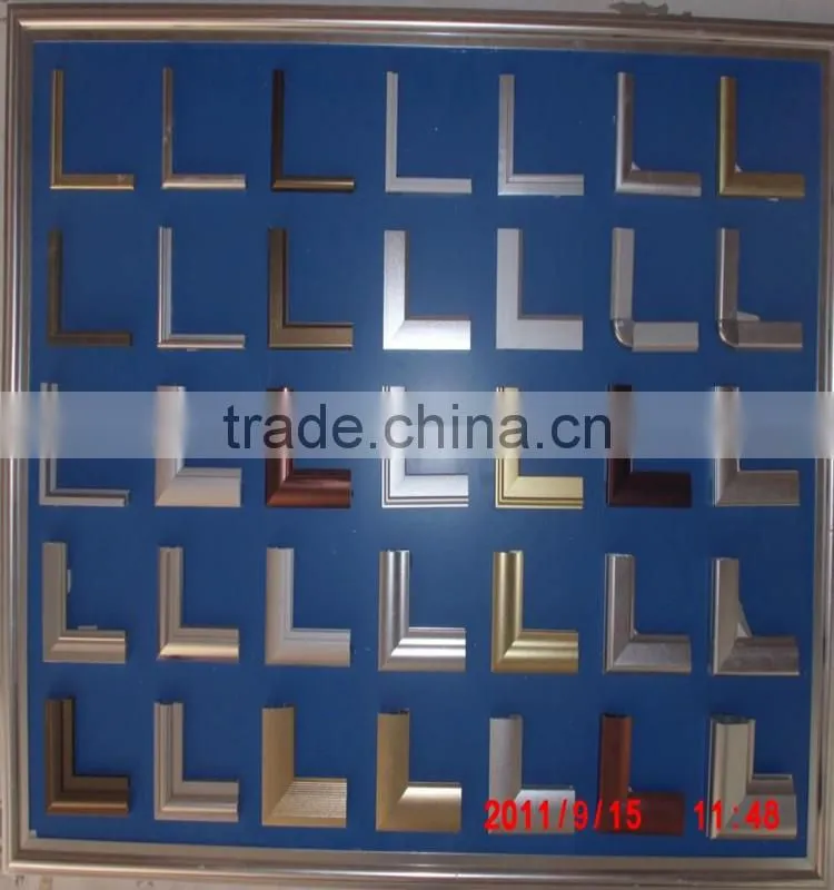 Colored anodized aluminum profile for led sign