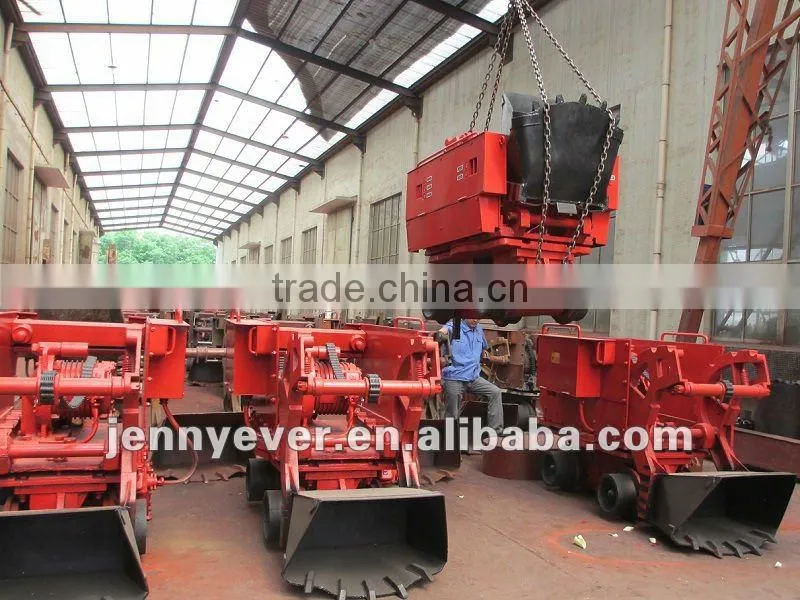 underground mining use wheeled stone loaders